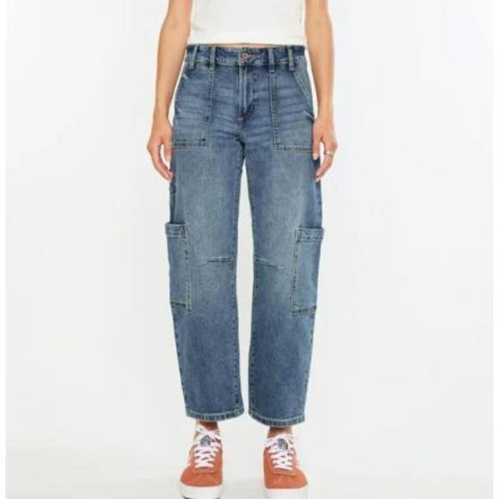 I6 KanCan Perfect Pocket Barrel Fit Denim Jean